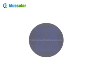 5V 0.5W Round Solar Panel