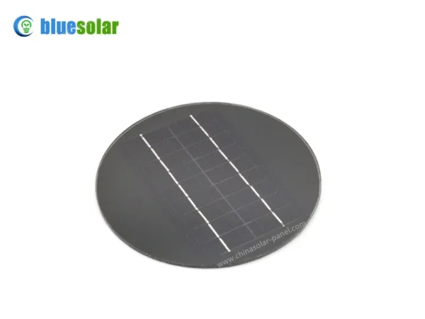 Circular Solar Panel, 9V 2W
